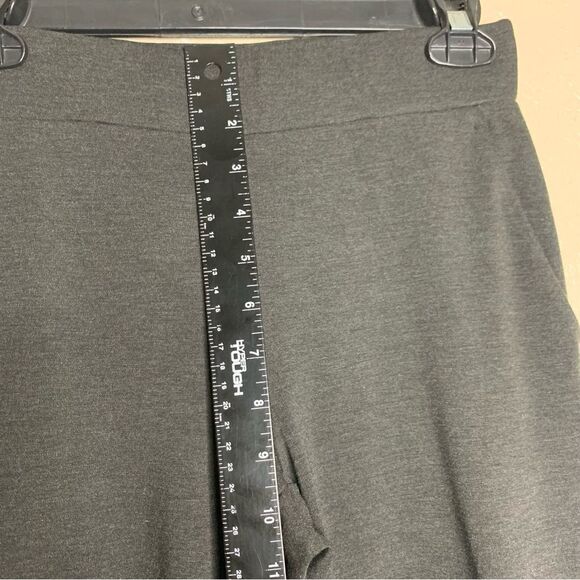 Loft Petite Pull On Wide Leg Pants gray - Picture 11 of 13